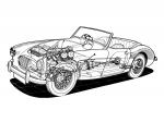 Austin-Healey 100-6 1956 года (UK)